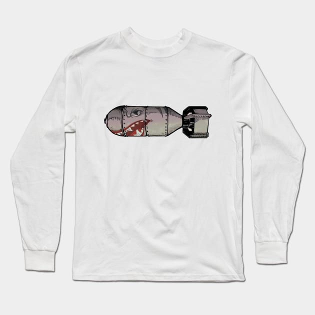 Bombs Away!!! Long Sleeve T-Shirt by C E Richards